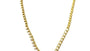 A Yellow Gold Plated White Cubic Zirconia Necklace