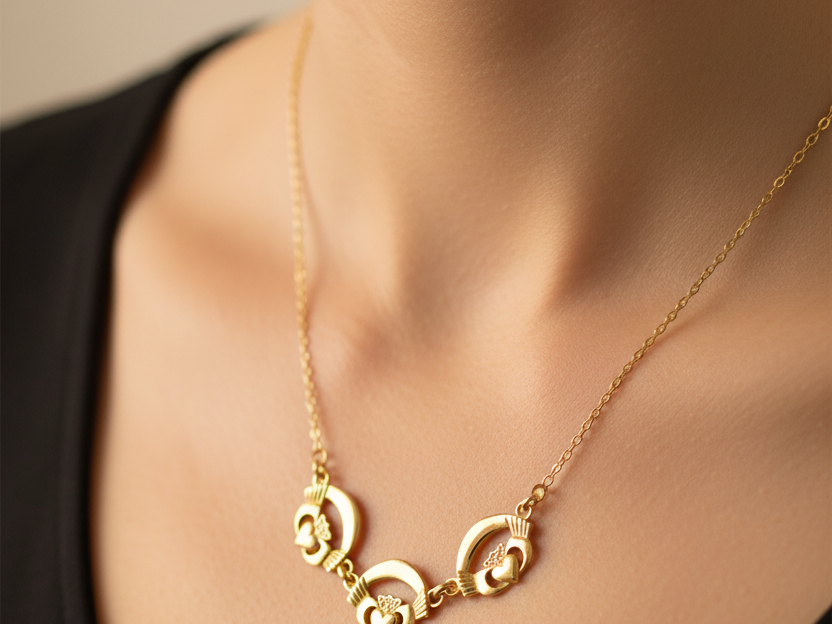 9 CT GOLD YELLOW NECKLACE 4.30gms