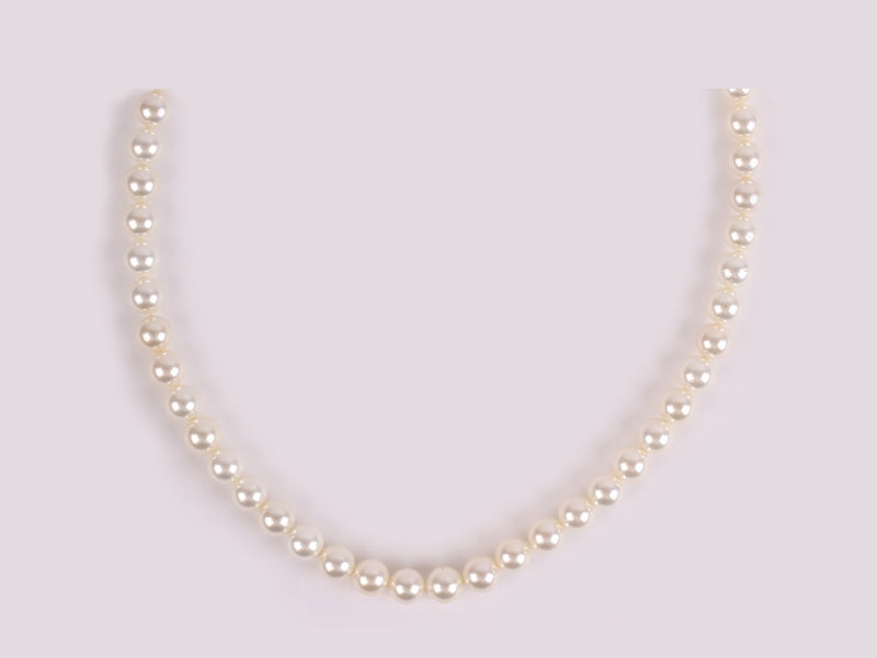 Pearl Necklace 8mm 18″