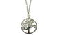 A White Gold Cz Necklace