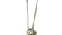 A White Gold Cz Necklace