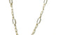 A Yellow Gold Cz Necklace