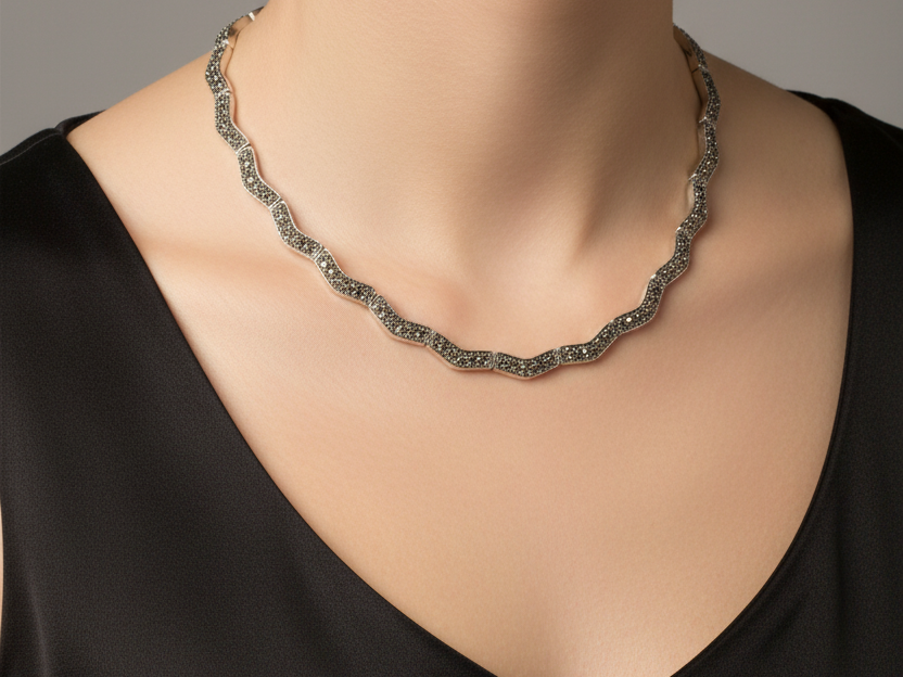 Marcasite Necklace