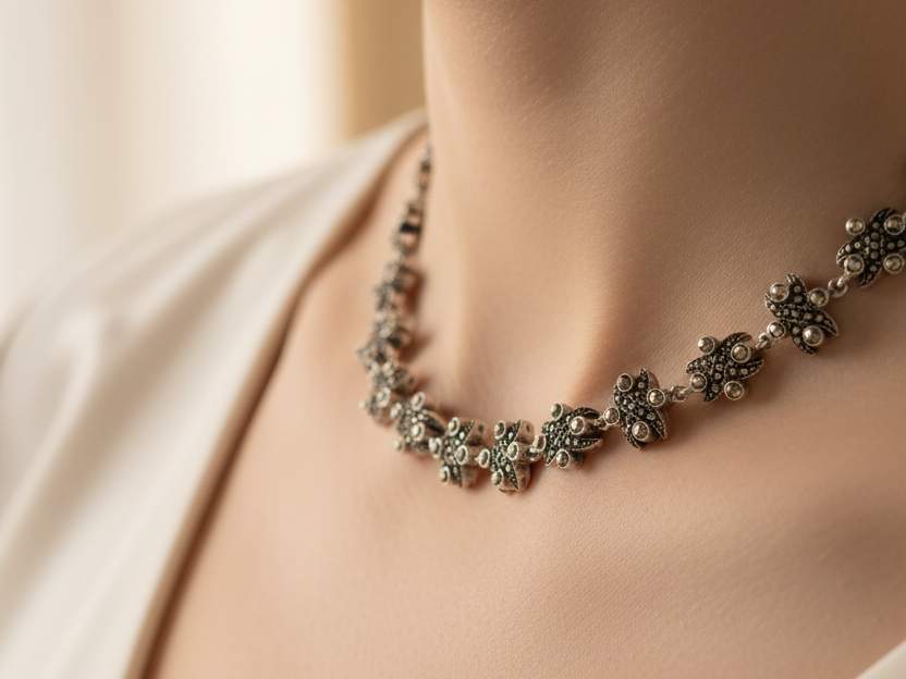 Marcasite Necklace