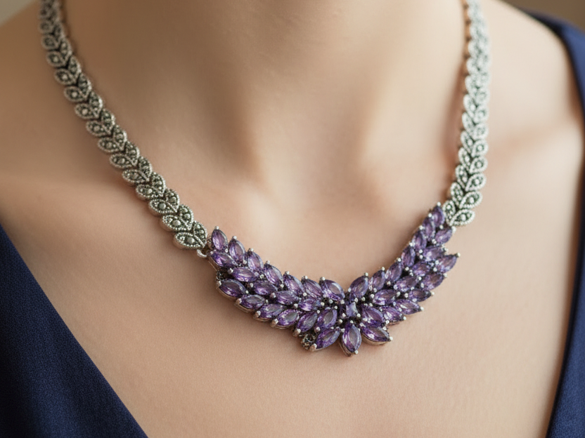 Marcasite Necklace