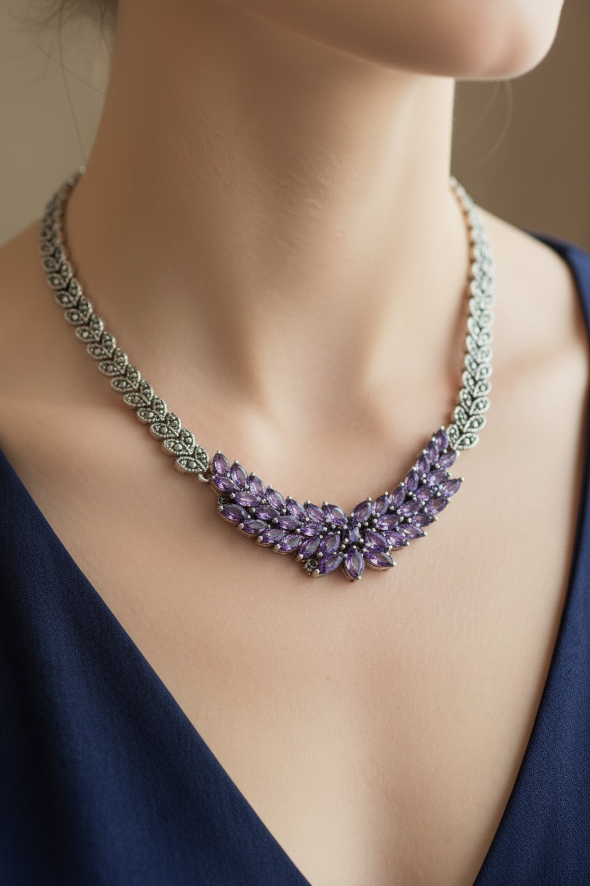 Marcasite Necklace