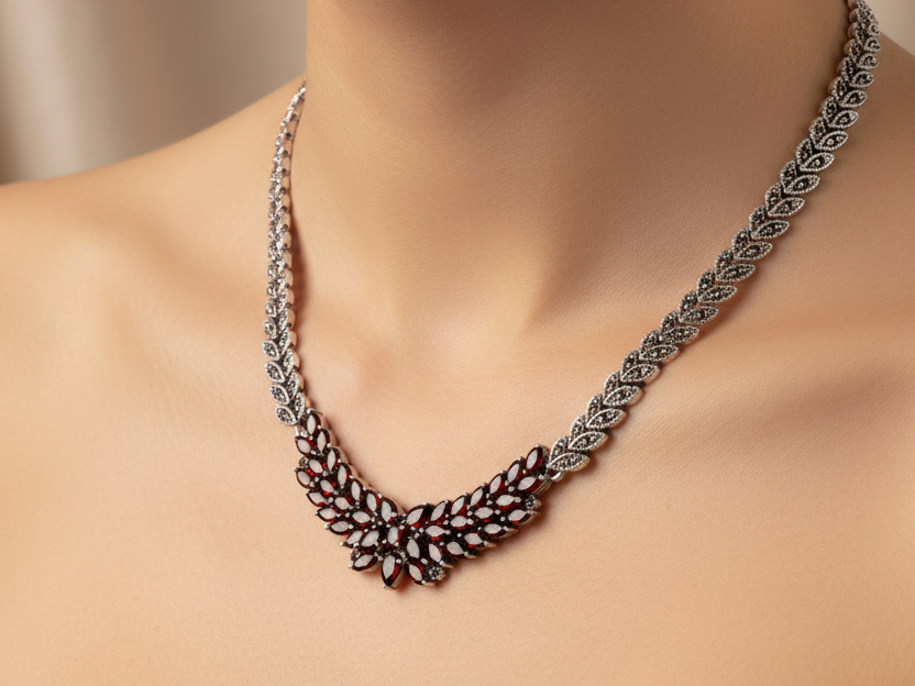 Marcasite Necklace
