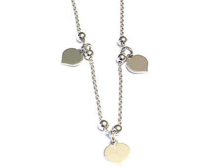 A Simply Silver Necklace.