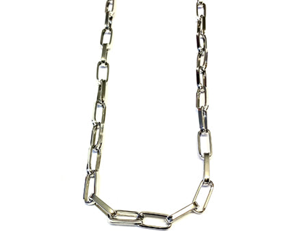 A Simply Silver Necklace.