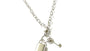 Simply Silver Padlock and Key Necklace