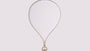 A Simply Silver Pearl  Necklace.