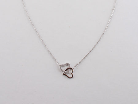 A Simply Silver Necklace.