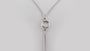 A Simply Silver Necklace.