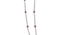 Simply Silver Rose Plated Necklace.