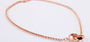 Silver with Rose Gold Plate Necklace