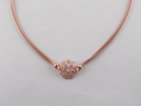A Simply Silver Necklace.