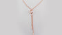A Simply Silver Necklace.