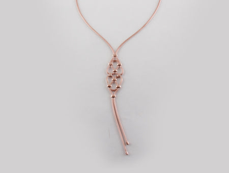 A Simply Silver Necklace.