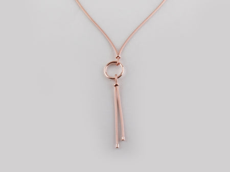 A Simply Silver Necklace.