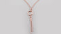 A Simply Silver Necklace.