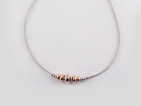 A Simply Silver Necklace.