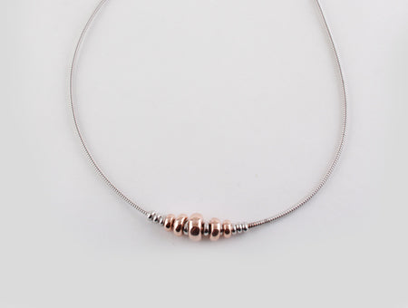 A Simply Silver Necklace.