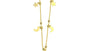 A Simply Silver Yellow Gold Plated Necklace.