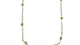 Yellow Plated 2 tone Silver Necklace.