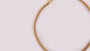 Silver With Yellow Gold Plate  Necklace