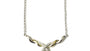 A Silver White CZ Necklace