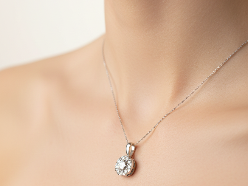 9 CT Yellow Gold Pendant.