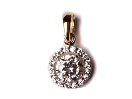9 CT Yellow Gold Pendant.