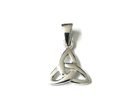 Celtic Silver All Pendants Trinity Knot