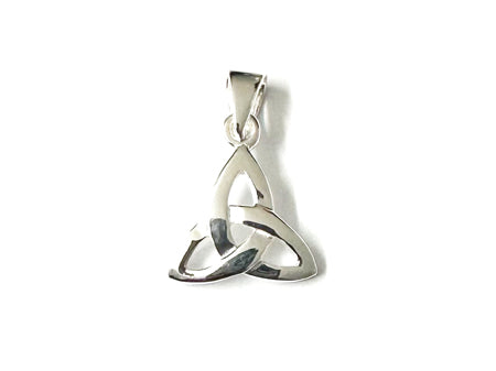 Trinity Knot Silver Pendant