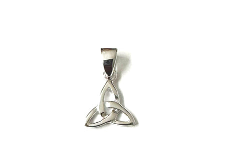 Trinity Knot Silver Pendant
