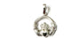 Claddagh Silver Pendant