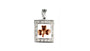 Shamrock Rose Plated Pendant