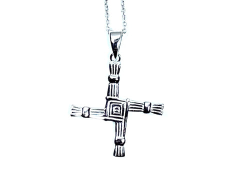 St Bridget’s Silver Cross Chained RD