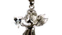 A White Cubic Zirconia Angel Pendant