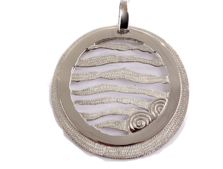 Irish Sinead Collection Silver Celtic Pendant.