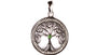 Tree Of Life Pendant With Emerald Green Stone