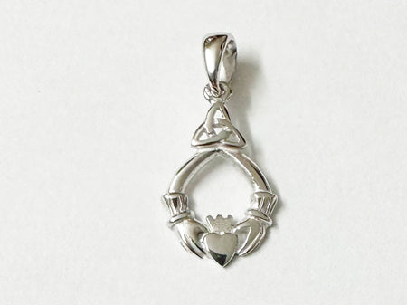 Claddagh Silver Pendant