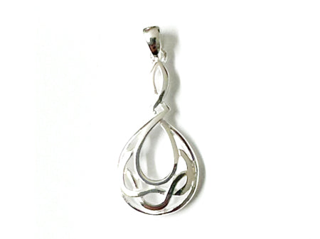 Celtic Silver Earring