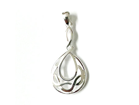Celtic Silver Earring