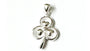 Celtic Silver Shamrock Pendant
