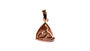 Trinity Knot  Rose Plated Silver Pendant
