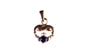 Claddagh September BirthStone Silver Pendant