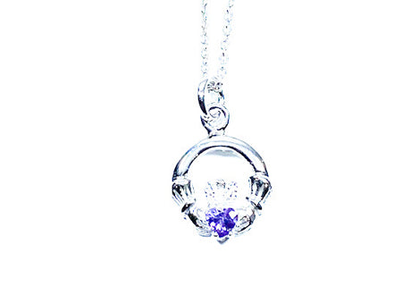 Claddagh Kids BirthStone Pendant