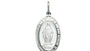 Medium Silver Matt Finish Miraculous Medal