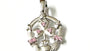 Claddagh Silver Pendant (Pink)